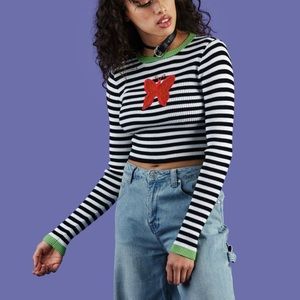 UNIF x Kiko butterfly sweater